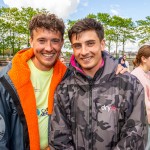 The FTD Brothers came to Arthurs Quay Park Limerick on Saturday, May 16 as part of 33 marathons in 33 days. Limerick Dementia Social club came to meet the brothers and cheer them on. Picture: Olena Oleksienko/ilovelimerick
