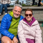 The FTD Brothers came to Arthurs Quay Park Limerick on Saturday, May 16 as part of 33 marathons in 33 days. Limerick Dementia Social club came to meet the brothers and cheer them on. Picture: Olena Oleksienko/ilovelimerick