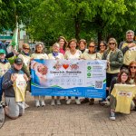 The FTD Brothers came to Arthurs Quay Park Limerick on Saturday, May 16 as part of 33 marathons in 33 days. Limerick Dementia Social club came to meet the brothers and cheer them on. Picture: Olena Oleksienko/ilovelimerick