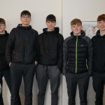 Pictured at the Galway regional heats for Ireland's Young Filmmaker of the Year Awards 2019 at the Town Hall Theatre are students of Coláiste Éinde from Galway. Picture: Conor Owens/ilovelimerick.