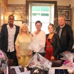 Pictured at Bobby Byrnes pub for the Gateway to Education pub quiz are Ahmed Hassab, volunteer, Suzanne Roche, CEO and Founder of Limerick’s Gateway to Education, Monica Wereszko, volunteer, Naoimh Fitzgerald, volunteer, and Ian Mills, shop manager. Picture: Conor Owens/ilovelimerick.