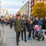 Gaza Humanitarian Crisis protest took place in Limerick on Saturday, November 11, 2023. Picture: Olena Oleksienko/ilovelimerick