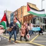 Gaza Humanitarian Crisis protest took place in Limerick on Saturday, November 11, 2023. Picture: Olena Oleksienko/ilovelimerick