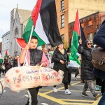 Gaza Humanitarian Crisis protest took place in Limerick on Saturday, November 11, 2023. Picture: Olena Oleksienko/ilovelimerick