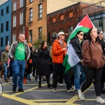 Gaza Humanitarian Crisis protest took place in Limerick on Saturday, November 11, 2023. Picture: Olena Oleksienko/ilovelimerick