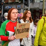 Gaza Humanitarian Crisis protest took place in Limerick on Saturday, November 11, 2023. Picture: Olena Oleksienko/ilovelimerick