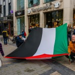 Gaza Humanitarian Crisis protest took place in Limerick on Saturday, November 11, 2023. Picture: Olena Oleksienko/ilovelimerick