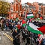 Gaza Humanitarian Crisis protest took place in Limerick on Saturday, November 11, 2023. Picture: Olena Oleksienko/ilovelimerick