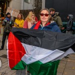 Gaza Humanitarian Crisis protest took place in Limerick on Saturday, November 11, 2023. Picture: Olena Oleksienko/ilovelimerick