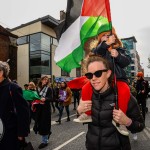 Gaza Humanitarian Crisis protest took place in Limerick on Saturday, November 11, 2023. Picture: Olena Oleksienko/ilovelimerick