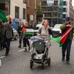 Gaza Humanitarian Crisis protest took place in Limerick on Saturday, November 11, 2023. Picture: Olena Oleksienko/ilovelimerick