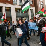 Gaza Humanitarian Crisis protest took place in Limerick on Saturday, November 11, 2023. Picture: Olena Oleksienko/ilovelimerick