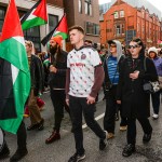 Gaza Humanitarian Crisis protest took place in Limerick on Saturday, November 11, 2023. Picture: Olena Oleksienko/ilovelimerick