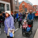 Gaza Humanitarian Crisis protest took place in Limerick on Saturday, November 11, 2023. Picture: Olena Oleksienko/ilovelimerick