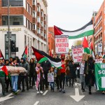 Gaza Humanitarian Crisis protest took place in Limerick on Saturday, November 11, 2023. Picture: Olena Oleksienko/ilovelimerick