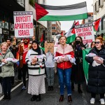 Gaza Humanitarian Crisis protest took place in Limerick on Saturday, November 11, 2023. Picture: Olena Oleksienko/ilovelimerick