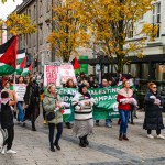 Gaza Humanitarian Crisis protest took place in Limerick on Saturday, November 11, 2023. Picture: Olena Oleksienko/ilovelimerick