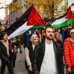 Gaza Humanitarian Crisis protest took place in Limerick on Saturday, November 11, 2023. Picture: Olena Oleksienko/ilovelimerick