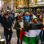 Gaza Humanitarian Crisis protest took place in Limerick on Saturday, November 11, 2023. Picture: Olena Oleksienko/ilovelimerick