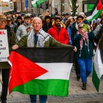 Gaza Humanitarian Crisis protest took place in Limerick on Saturday, November 11, 2023. Picture: Olena Oleksienko/ilovelimerick