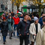 Gaza Humanitarian Crisis protest took place in Limerick on Saturday, November 11, 2023. Picture: Olena Oleksienko/ilovelimerick