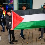 Gaza Humanitarian Crisis protest took place in Limerick on Saturday, November 11, 2023. Picture: Olena Oleksienko/ilovelimerick