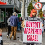 Gaza Humanitarian Crisis protest took place in Limerick on Saturday, November 11, 2023. Picture: Olena Oleksienko/ilovelimerick