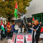 Gaza Humanitarian Crisis protest took place in Limerick on Saturday, November 11, 2023. Picture: Olena Oleksienko/ilovelimerick