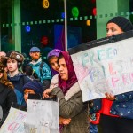 Gaza Humanitarian Crisis protest took place in Limerick on Saturday, November 11, 2023. Picture: Olena Oleksienko/ilovelimerick