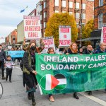 Gaza Humanitarian Crisis protest took place in Limerick on Saturday, November 11, 2023. Picture: Olena Oleksienko/ilovelimerick