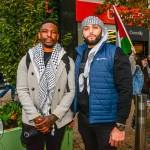 Gaza Humanitarian Crisis protest took place in Limerick on Saturday, November 11, 2023. Picture: Olena Oleksienko/ilovelimerick