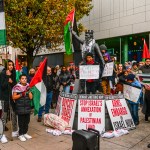 Gaza Humanitarian Crisis protest took place in Limerick on Saturday, November 11, 2023. Picture: Olena Oleksienko/ilovelimerick