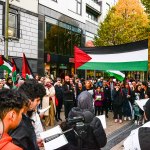 Gaza Humanitarian Crisis protest took place in Limerick on Saturday, November 11, 2023. Picture: Olena Oleksienko/ilovelimerick