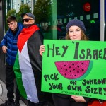 Gaza Humanitarian Crisis protest took place in Limerick on Saturday, November 11, 2023. Picture: Olena Oleksienko/ilovelimerick