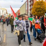 Gaza Humanitarian Crisis protest took place in Limerick on Saturday, November 11, 2023. Picture: Olena Oleksienko/ilovelimerick