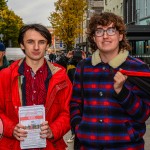 Gaza Humanitarian Crisis protest took place in Limerick on Saturday, November 11, 2023. Picture: Olena Oleksienko/ilovelimerick