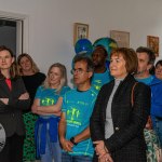 The Global Solidarity Run was launched on Friday, October 18, 2024 at Narrative 4 Limerick. Picture: Olena Oleksienko/ilovelimerick