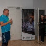 The Global Solidarity Run was launched on Friday, October 18, 2024 at Narrative 4 Limerick. Picture: Olena Oleksienko/ilovelimerick