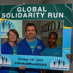 The Global Solidarity Run was launched on Friday, October 18, 2024 at Narrative 4 Limerick. Picture: Olena Oleksienko/ilovelimerick