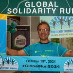 The Global Solidarity Run was launched on Friday, October 18, 2024 at Narrative 4 Limerick. Picture: Olena Oleksienko/ilovelimerick