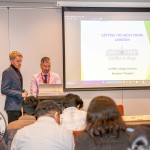 Griffith College Limerick Employment Skills Fair 2025 took place at the Clayton Hotel on Tuesday, October 28, 2025. Picture: 
Olena Oleksienko/ilovelimerick