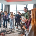 The Haven Hub held a youth event in honour of World Mental Health Day day and 200 young people attended the conference in The Clayton Hotel for a mix of talks and workshops on Friday, Ocotber 10th, 2025. Picture: Olena Oleksienko/ilovelimerick