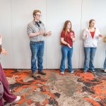 The Haven Hub held a youth event in honour of World Mental Health Day day and 200 young people attended the conference in The Clayton Hotel for a mix of talks and workshops on Friday, Ocotber 10th, 2025. Picture: Olena Oleksienko/ilovelimerick