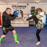 Hayleigh Kiely, a kickboxer crowned the ISKA World Champion trains at the Learning Hub in Limerick, where she was honured with a homecoming event. Picture: 
Olena Oleksienko/ilovelimerick