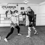 Hayleigh Kiely, a kickboxer crowned the ISKA World Champion trains at the Learning Hub in Limerick, where she was honured with a homecoming event. Picture: 
Olena Oleksienko/ilovelimerick
