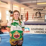 Hayleigh Kiely, a kickboxer crowned the ISKA World Champion trains at the Learning Hub in Limerick, where she was honured with a homecoming event. Picture: 
Olena Oleksienko/ilovelimerick