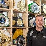 Hayleigh Kiely, a kickboxer crowned the ISKA World Champion trains at the Learning Hub in Limerick, where she was honured with a homecoming event. Picture: 
Olena Oleksienko/ilovelimerick