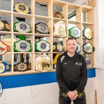 Hayleigh Kiely, a kickboxer crowned the ISKA World Champion trains at the Learning Hub in Limerick, where she was honured with a homecoming event. Picture: 
Olena Oleksienko/ilovelimerick