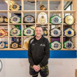 Hayleigh Kiely, a kickboxer crowned the ISKA World Champion trains at the Learning Hub in Limerick, where she was honured with a homecoming event. Picture: 
Olena Oleksienko/ilovelimerick