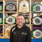 Hayleigh Kiely, a kickboxer crowned the ISKA World Champion trains at the Learning Hub in Limerick, where she was honured with a homecoming event. Picture: 
Olena Oleksienko/ilovelimerick
